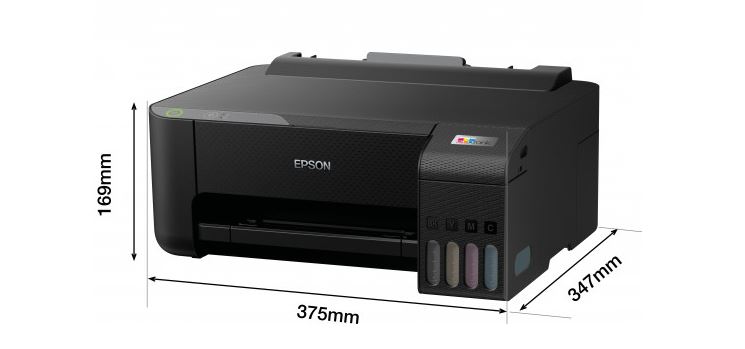 Printer inkjet Epson L1210, me ngjyra, 5760 x 1440 DPI, A4, i zi