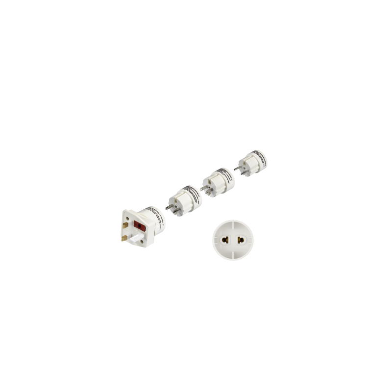 Hama "Universal II" Travel Adapter Plug Set, 4 pieces