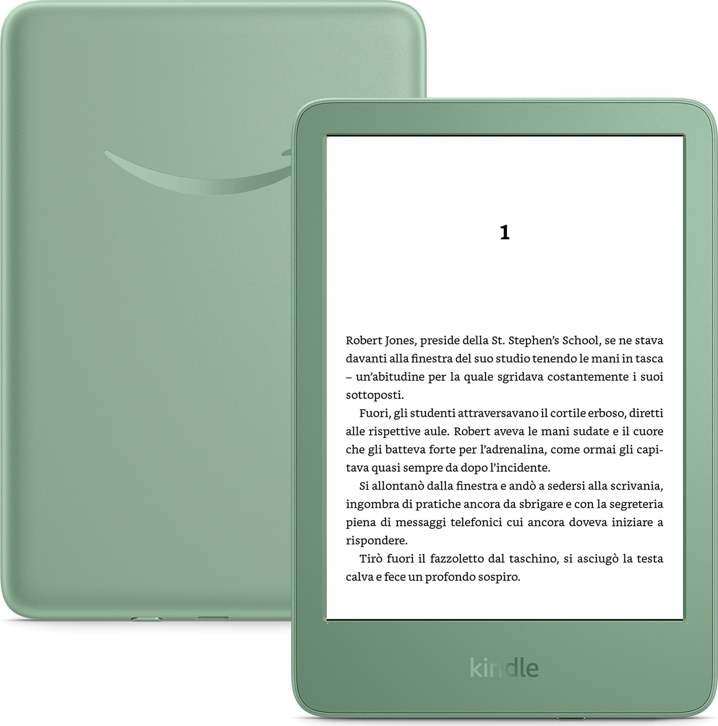 Lexues elektronik Amazon Kindle 2024, 6", 16GB, jeshil