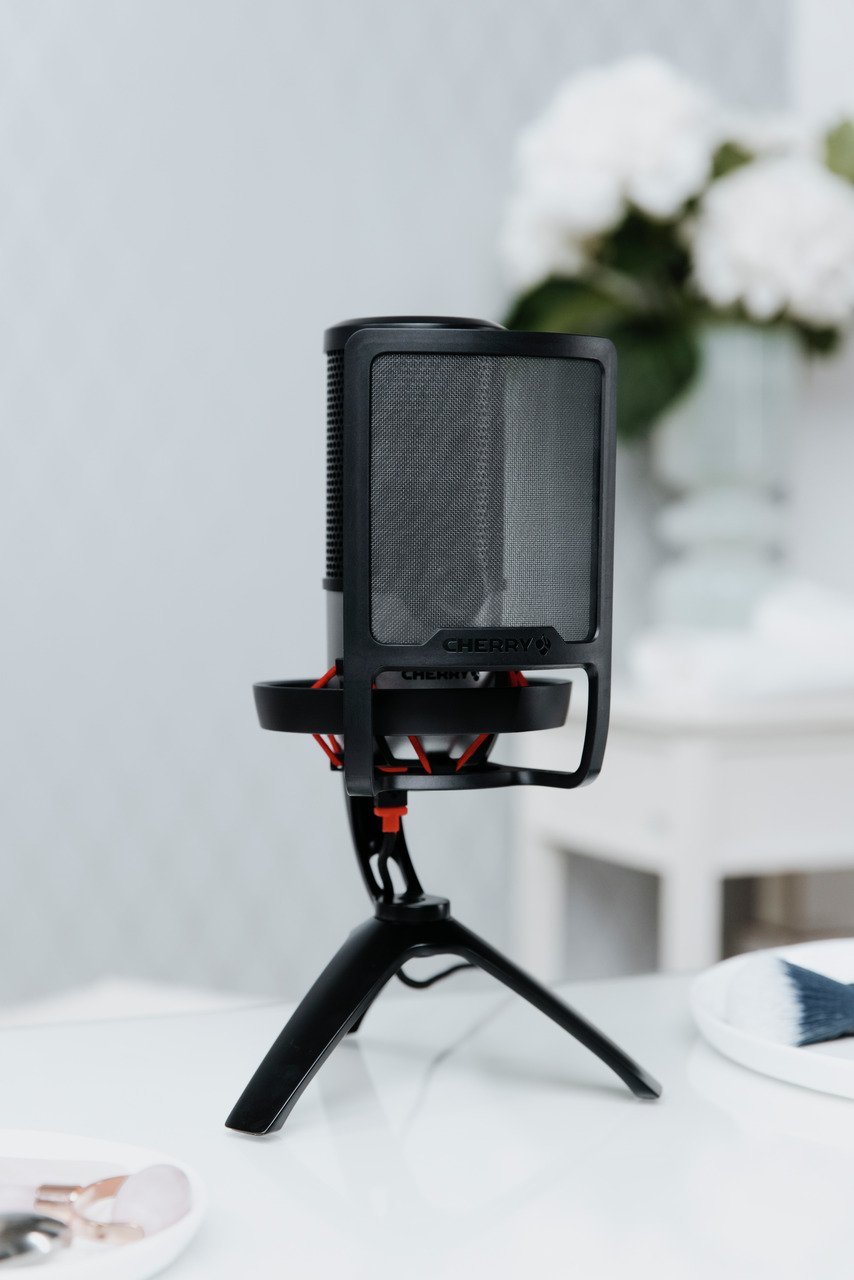 Filtër pop për mikrofon Cherry UM, i zi