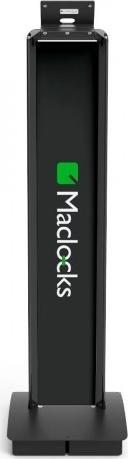 Stendë dyshemeje Maclocks BrandMe VESA Mount, sigurie, e zezë