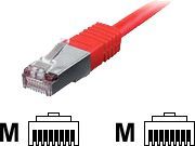 Kabllo rrjeti Equip Patchcord, Cat6, S / FTP, HF, 7.5m, e kuqe