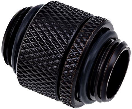 Konektorë Alphacool (17244), 10 mm, 1/4 ", e zezë