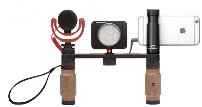 Shkop profesional për selfie Shoulderpod dual grip  X1 për smartphone