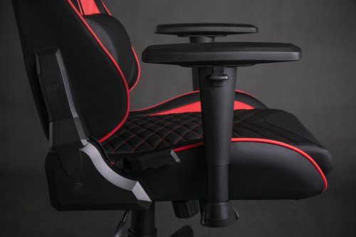 Стол SENSE7 Spellcaster, црно/црвенa боја