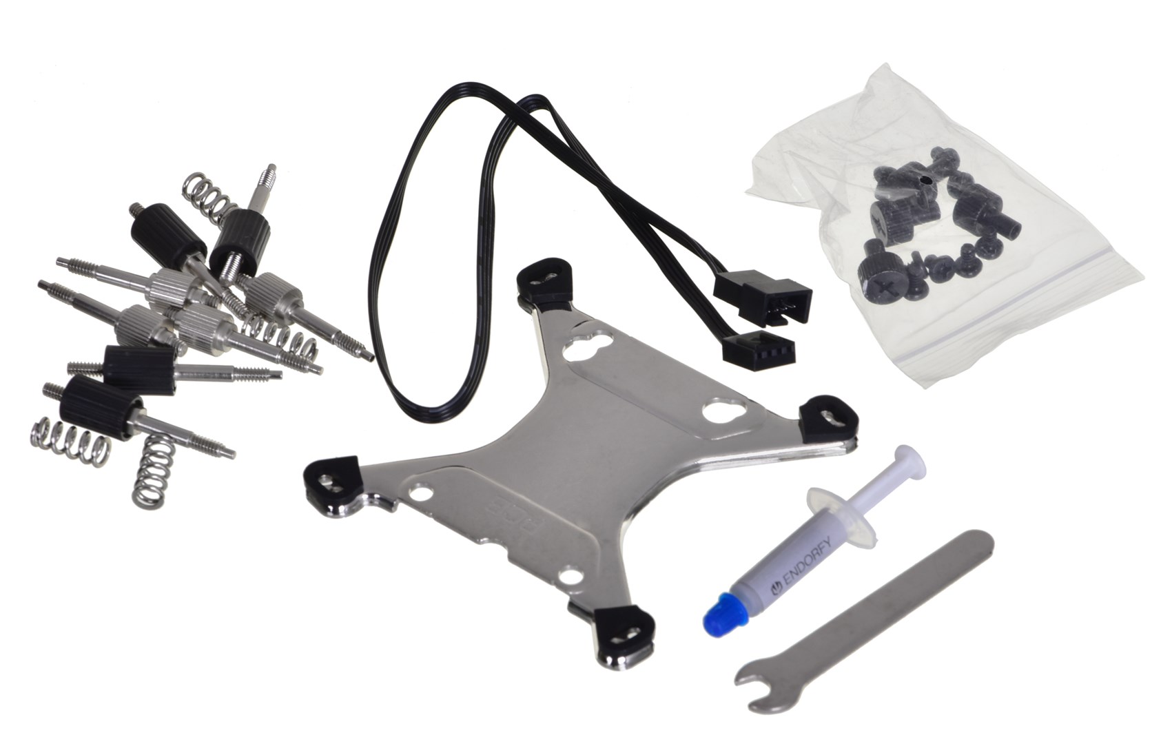 Ftohës me ujë ENDORFY Navis F280, 280 mm, 140 mm, e zezë