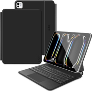 Këllëf me tastierë Tech-Protect SmartCase Magnetic, për iPad Pro 11" gjenerata 5 dhe 6 2024-2025, Bluetooth, i zi