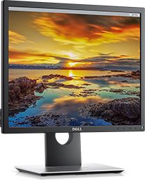 Monitor Dell P1917S, 19'', i zi / i argjendtë