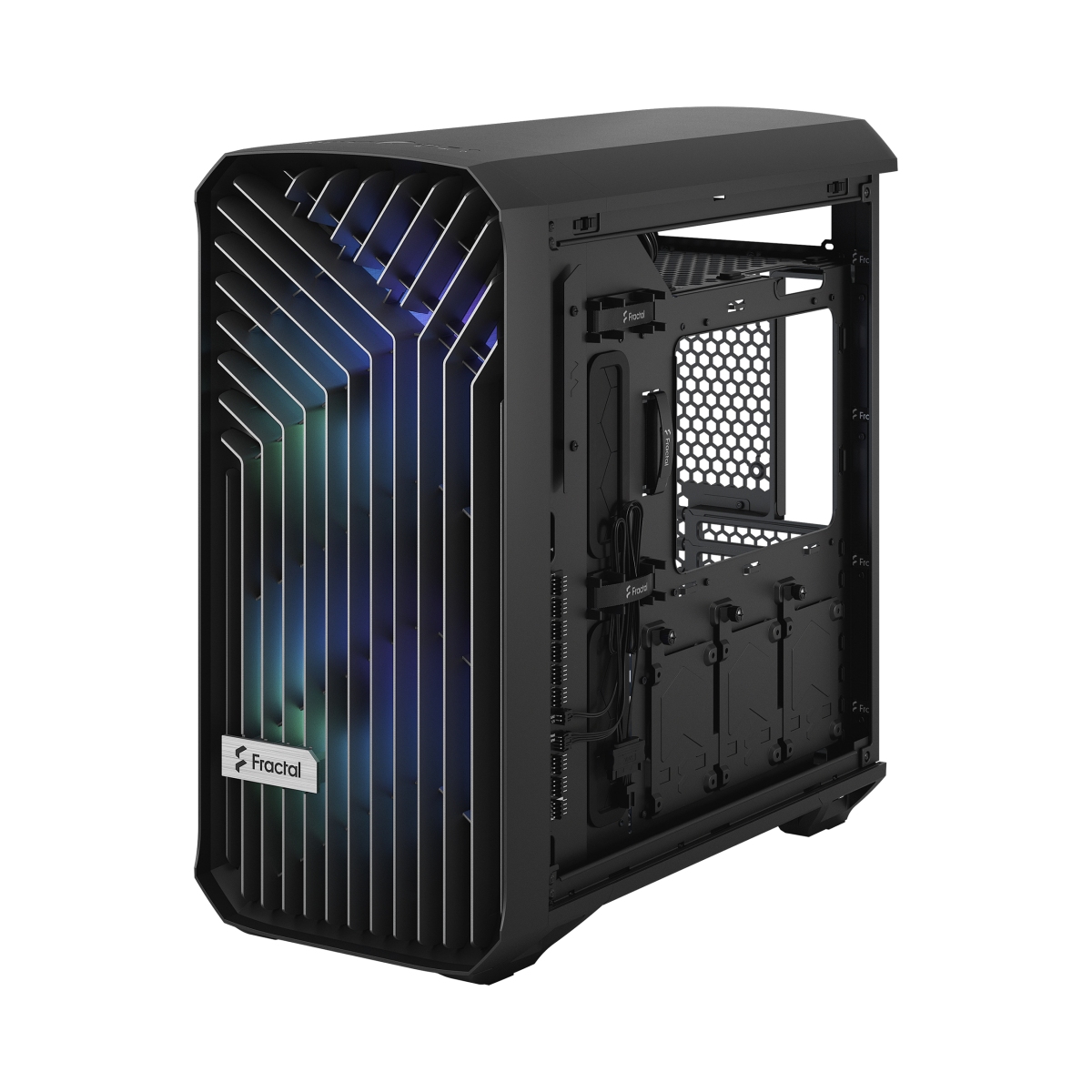 Kasë për PC Fractal Design Torrent Compact RGB Black TG, e zezë
