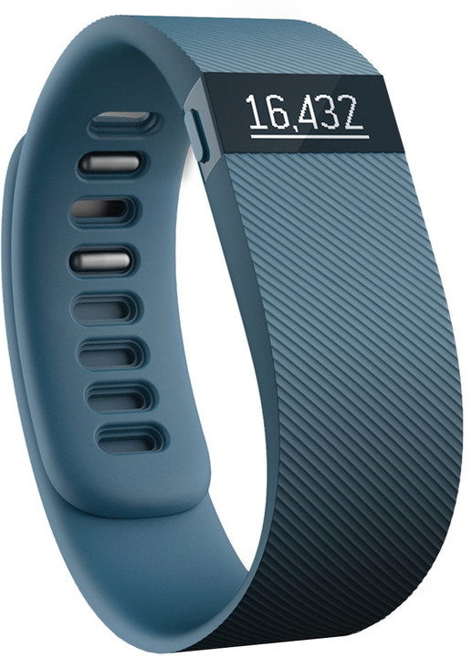 Fitbit Charge, L, сива