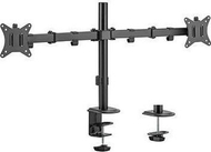 Mbajtëse tavoline për 2 monitorë Gembird (MA-D2-01), 17" - 32", e zezë