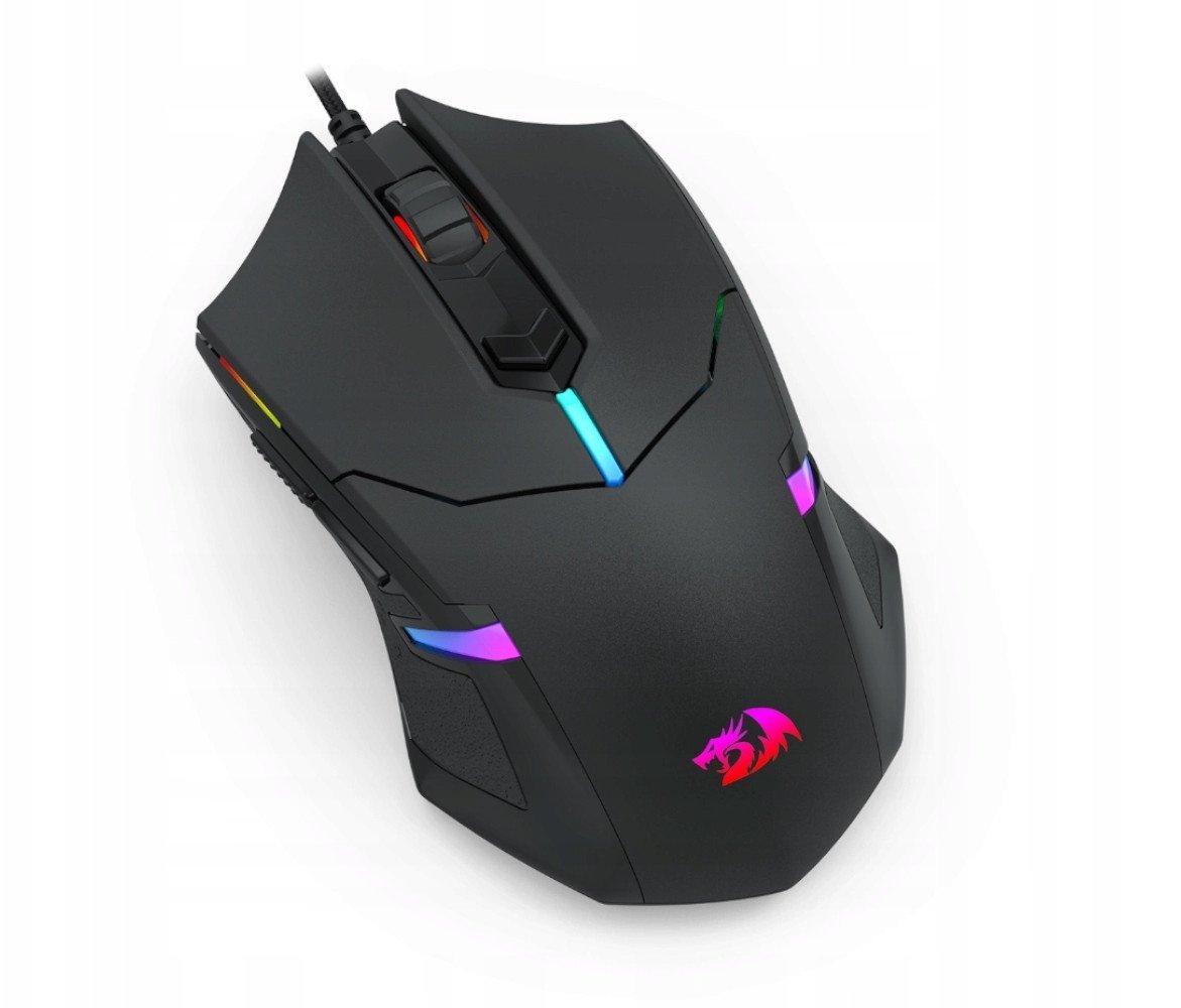 Set gaming Redragon S101 BA 3, tastierë me kabllo RGB, mauspad dhe kufje, i zi