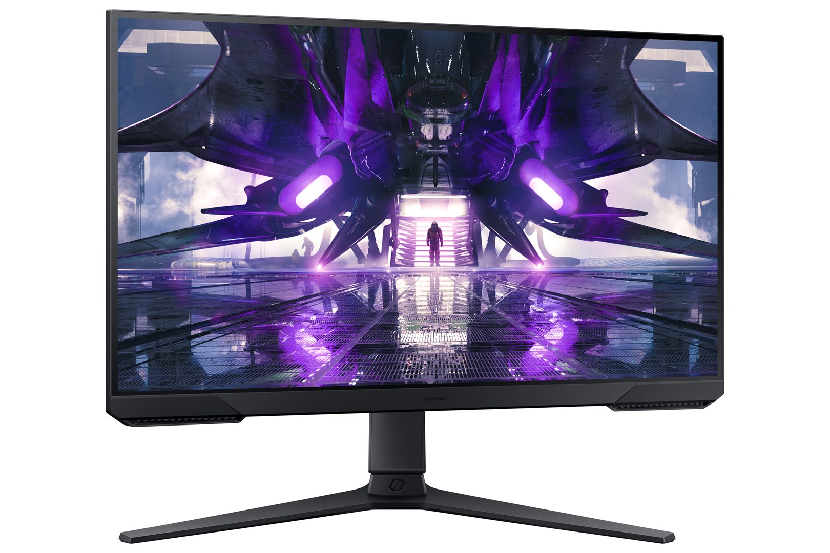 Monitor Samsung S24AG320NU, 24", 1920 x 1080, Full HD, 165 Hz, i zi