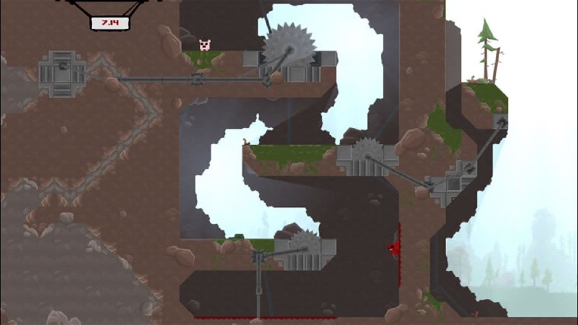 Lojë Xbox 360 Super Meat Boy, platformë, një lojtar, shumëngjyrëshe