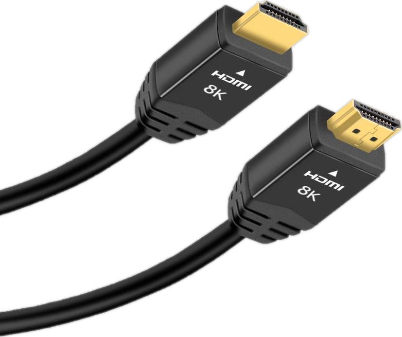 Kabllo HDMI Mozos HD218K 2.1, 2m, 8K, i zi