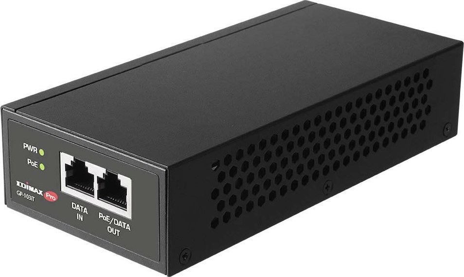 Injektor PoE Edimax GP-103IT, Gigabit, 90W, i zi, set 5 copë
