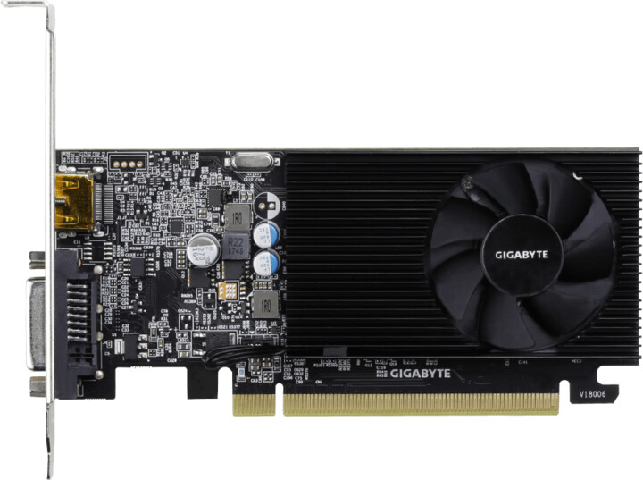 Kartë grafike GIGABYTE GeForce GT 1030 Low Profile D4 2G, 2GB GDDR4