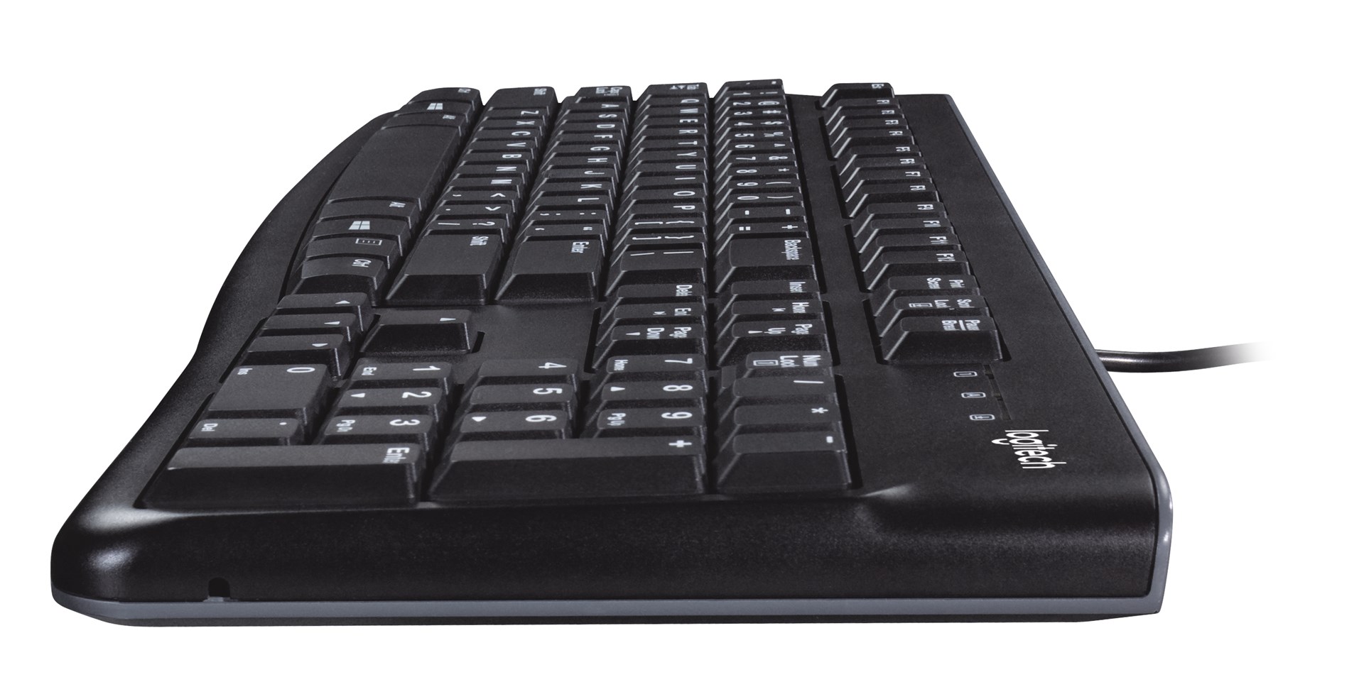 Set tastierë dhe maus Logitech Desktop MK120, USB, i zi