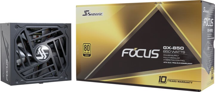 Напојување SeaSonic Focus GX FOCUS-GX-850-ATX30 , 850W