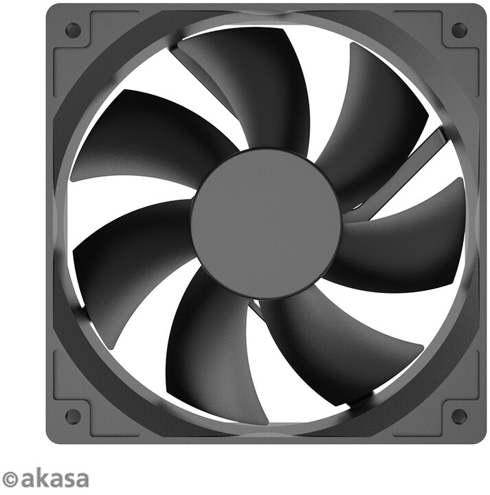 Ventilatorë Akasa Smart,120mm, 3 copë, të zi