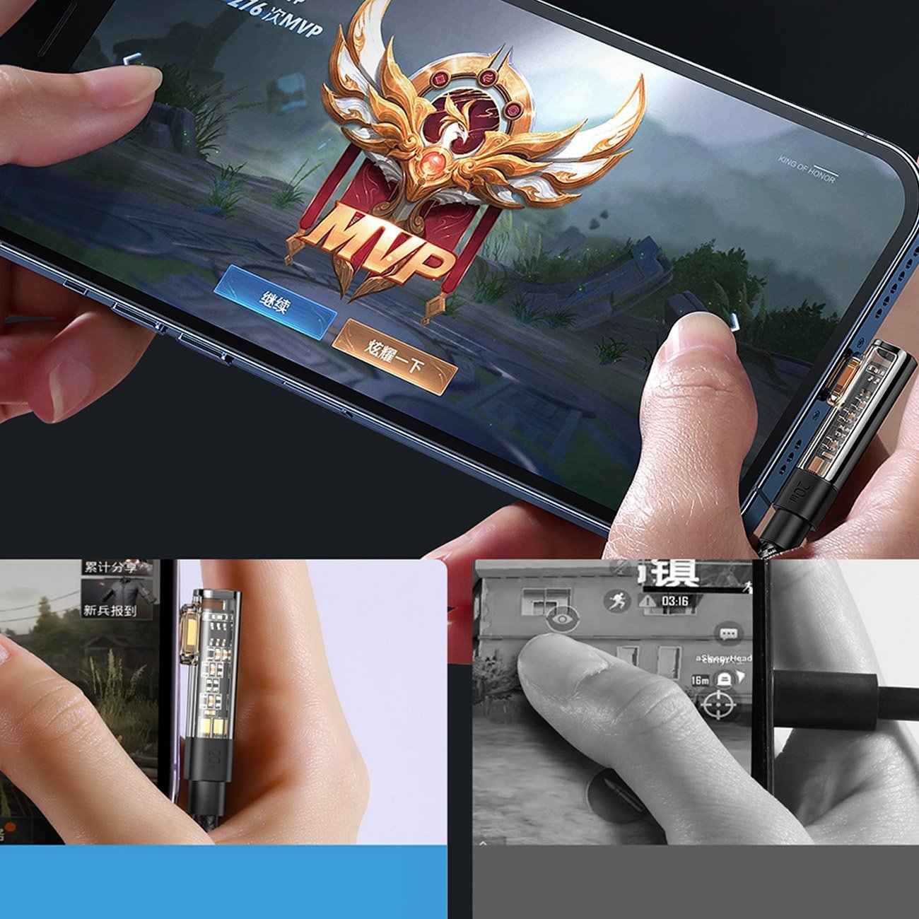 Kabllo Joyroom JYR653 USB A në Lightning, 1.2 m, e zezë