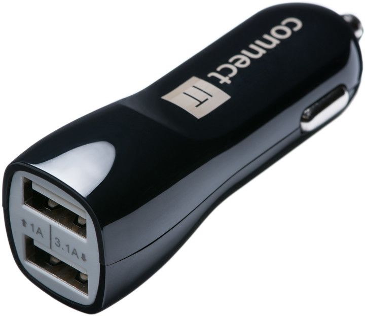 Премиум полнач за автомобил CONNECT IT 2x USB