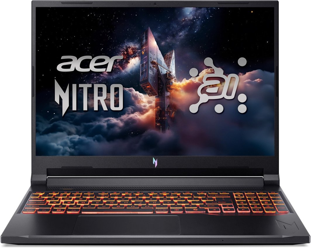 Laptop Acer Nitro V 16, 16", AMD Ryzen 7 260, 16GB DDR5, 1TB SSD, NVIDIA GeForce RTX 5070 8GB GDDR7, i zi