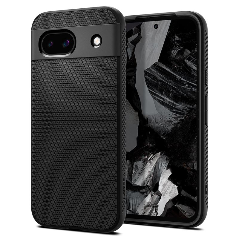 Mbrojtëse për celular Google Pixel 8a Spigen Liquid Air, e zezë mat