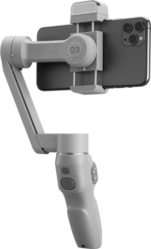 Gimbal për smartphone Zhiyun Smooth Q3 Combo, me dritë LED, tripod, gri