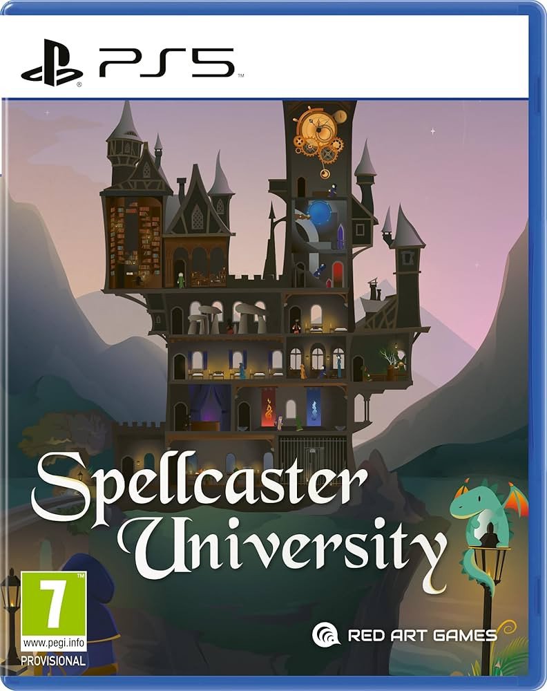 Lojë PlayStation 5 Maximum Entertainment Spellcaster University, simulim strategjik, fizike