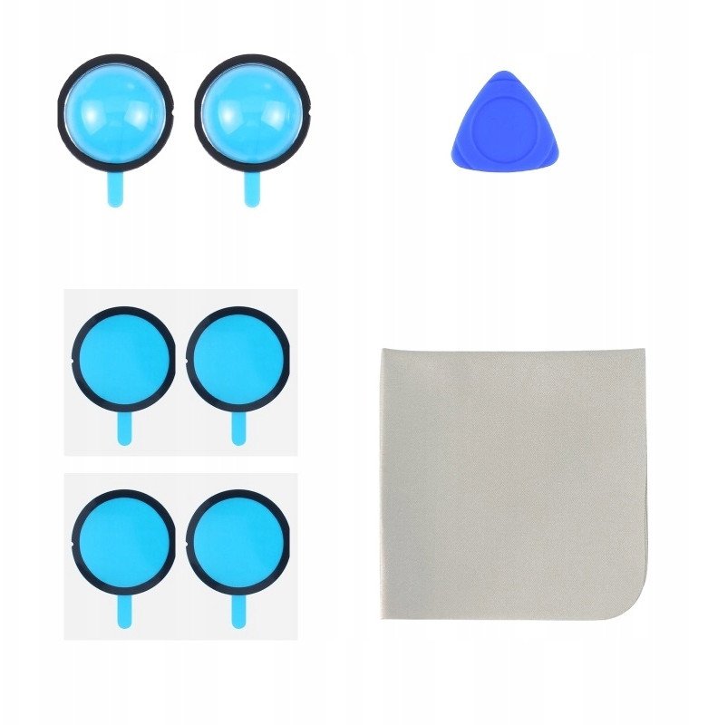 Mbrojtës lente PULUZ për Insta360 X3, set aksesorësh, transparent