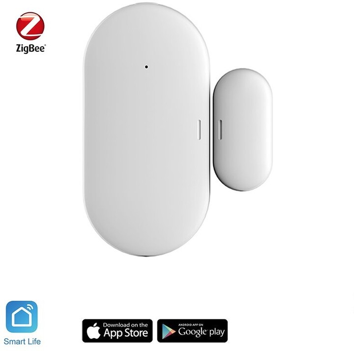 Senzor magnetik iQtech Smartlife DW04, Zigbee 3.0