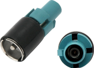 Adapter antene Blow 0728 Sam, FAKRA në ISO, për VW Golf 5, gri