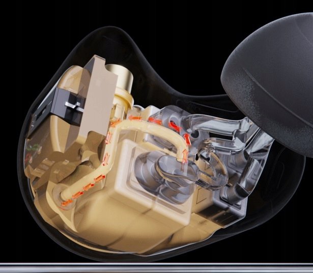 Kufje in-ear FiiO FA19, 10BA Balanced Armature, MMCX 3.5mm 4.4mm, të zeza