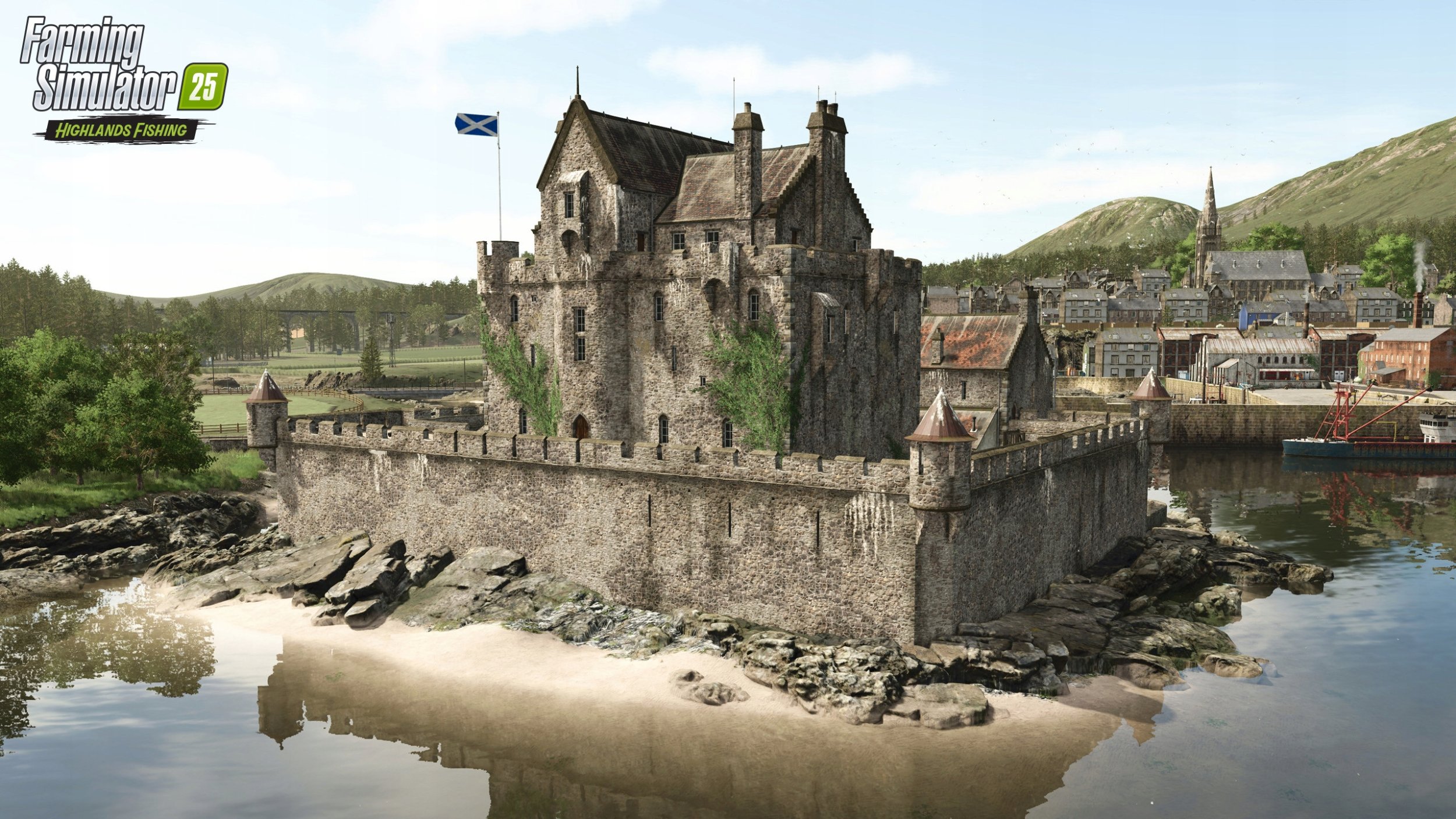 Lojë PS5 Farming Simulator 25 Highlands Fishing Edition, Blu Ray disc