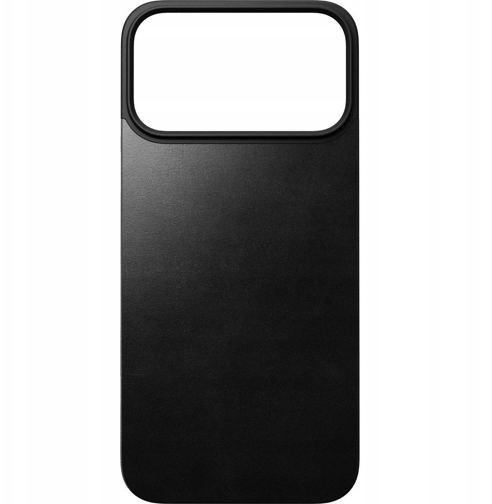 Mbrojtëse magnetike Nomad Leather Back, për iPhone 17 Pro Max, lëkurë Horween, e zezë