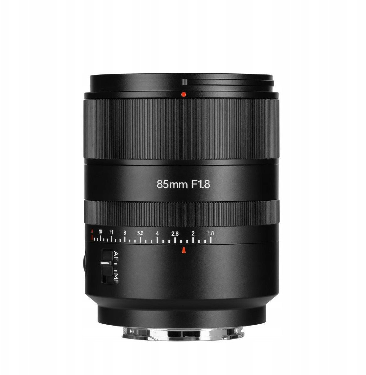 Objektiv 7Artisans AF 85mm f/1.8 për Sony E, autofokus, për portrete, i zi