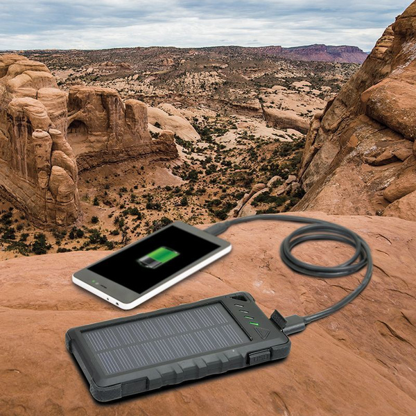 PowerBank Port Designs Connect Solar, 8000 mAh, i zi
