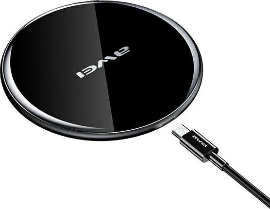 Karikues induksioni Awei W8, 10W, i zi