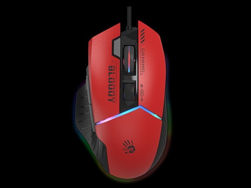 Mouse lojrash A4Tech Bloody W95Max, 12000 DPI, USB, i kuq
