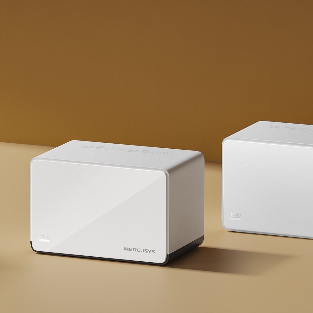 Ruter mesh Mercusys Halo H85X, Wi-Fi 6, dual band, set 3 copë, i bardhë