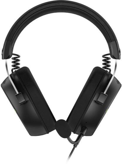 Kопмјутерски гејминг слушалки Hator Hypergang 3, USB, со микрофон, црни