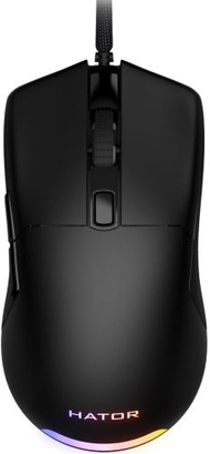 Mi kompjuteriik gaming Hator HTM-520 Pulsar 2 PRO, 16000DPI, me kabllo, i zi