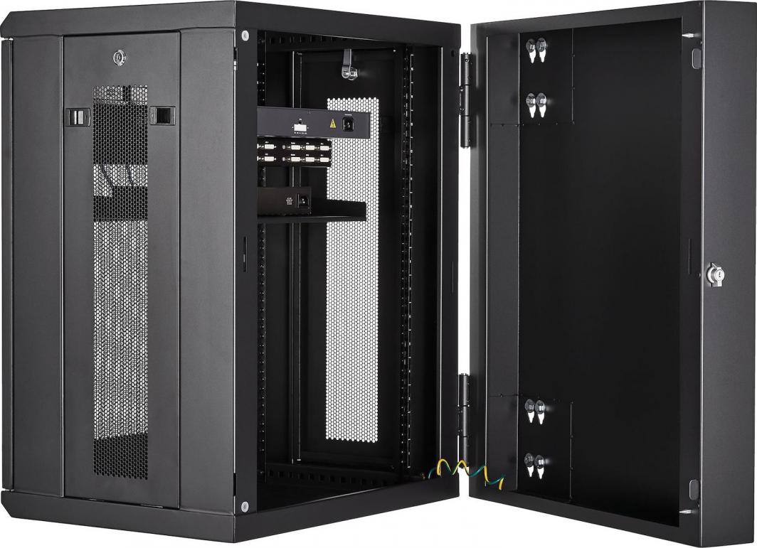 StarTech.com RK1520WALHM 15U 19in Ѕиден Серверски Кабинет