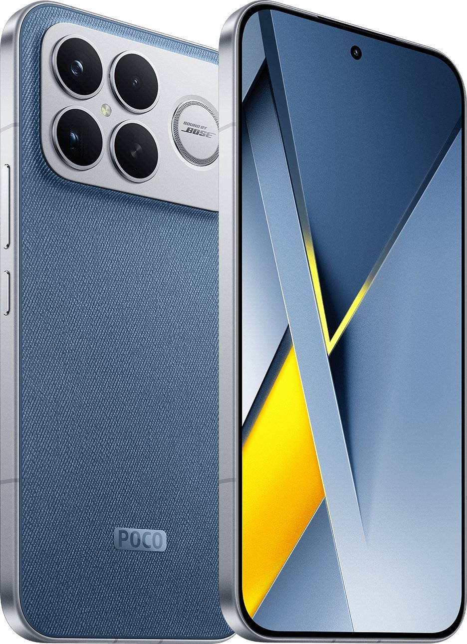 Телефон Xiaomi POCO F8 Ultra 5G, 16GB RAM, 512GB, сино деним