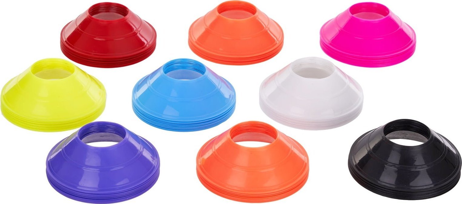 Kupa stërvitjeje Yakima Mini 100657, set 30 copë, plastike, të zeza