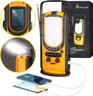 Radio emergjente Extralink Power Ranger EPS-6000, panel diellor, power bank 6000mAh, e zezë