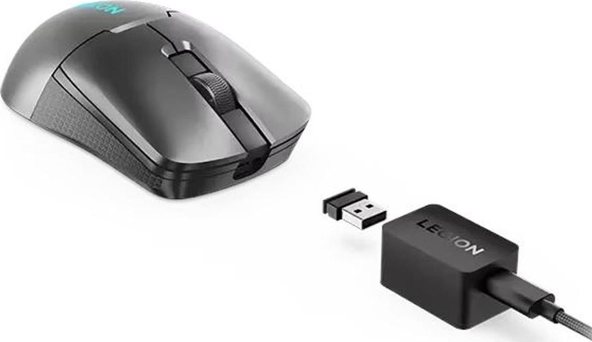 Maus gaming Lenovo Legion M600s Qi, pa tel, 19000 DPI, i zi