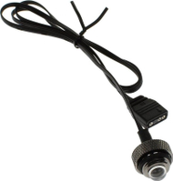 Tapë mbyllëse ARGB XSPC G1/4, 5V 3 pin, e zezë krom