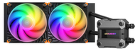 Ftohës uji për CPU Cougar Poseidon Ultra 240, ARGB, radiator 240 mm, i zi
